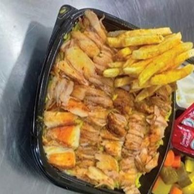 Super chicken shawarma fatteh