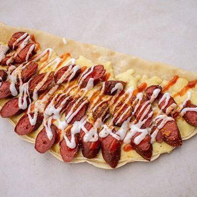 Hot Dog Crepe