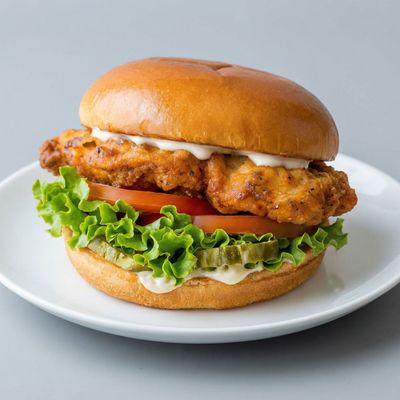 Crispy chicken sandwich