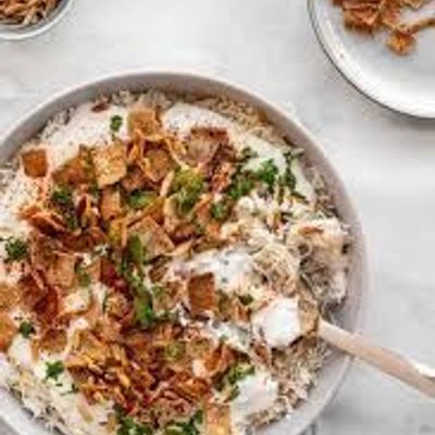 Chicken Fajita Fatteh