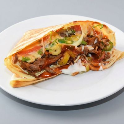 Beef Bacon Crepe