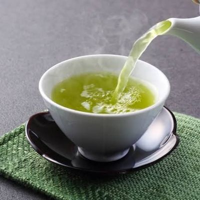 Hot drink green tea
