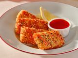 Hot Honey Halloumi Saganaki