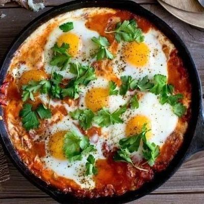 Nafar Foul Qalabah with Egg
