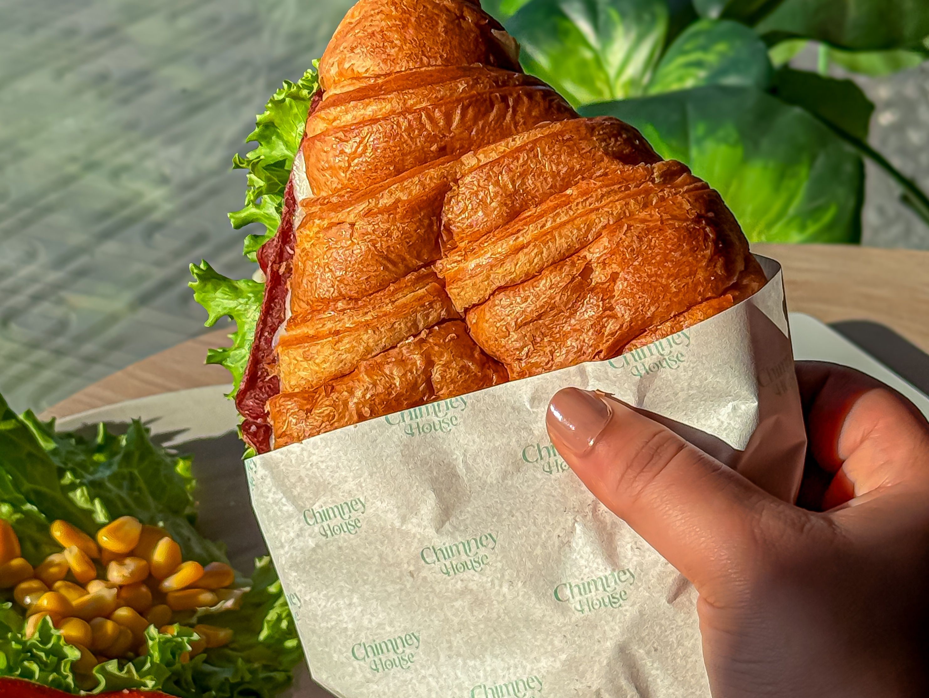 Roast Meat Beef Croissant