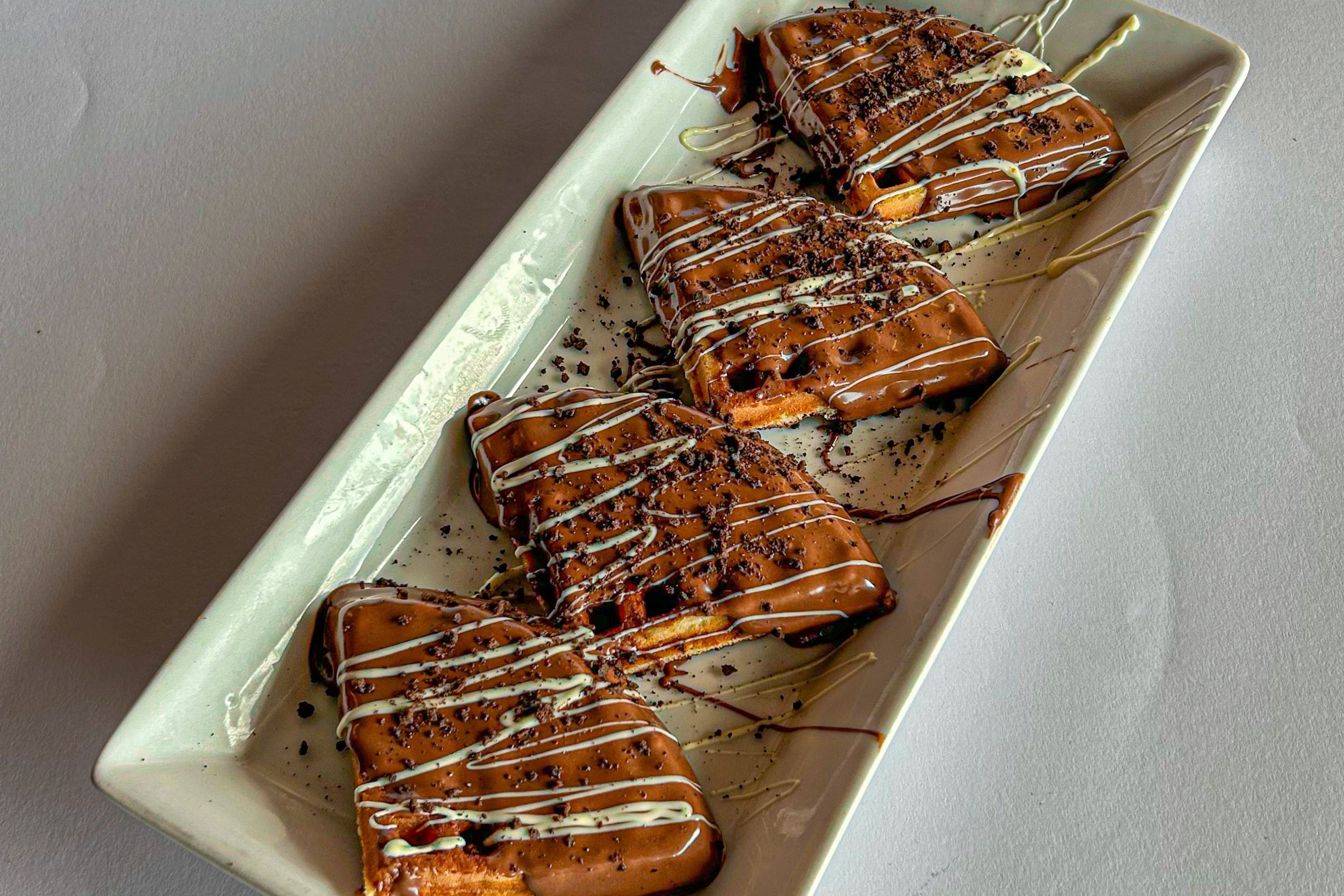 Nutella Waffle Round