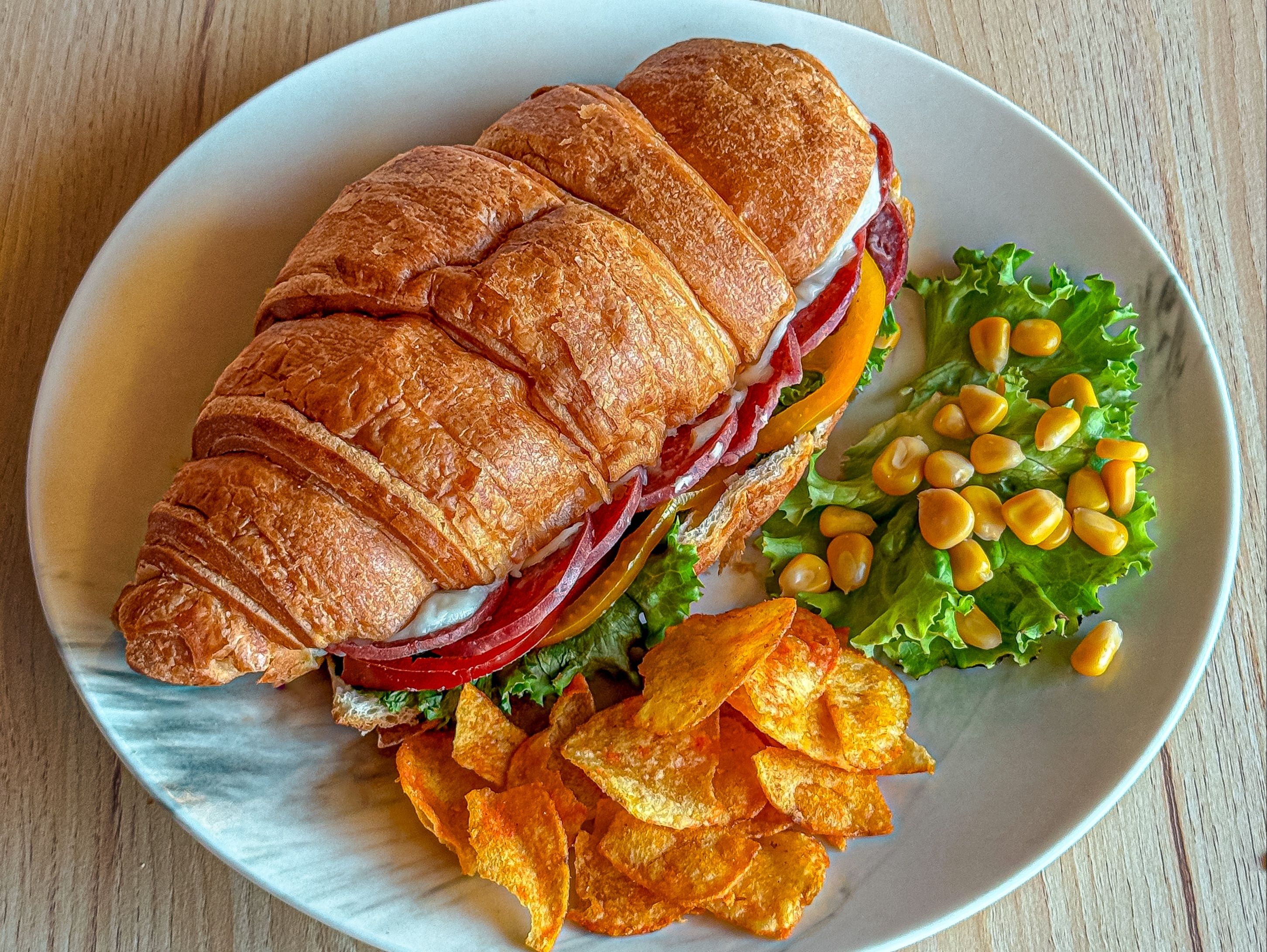 Salami Croissant