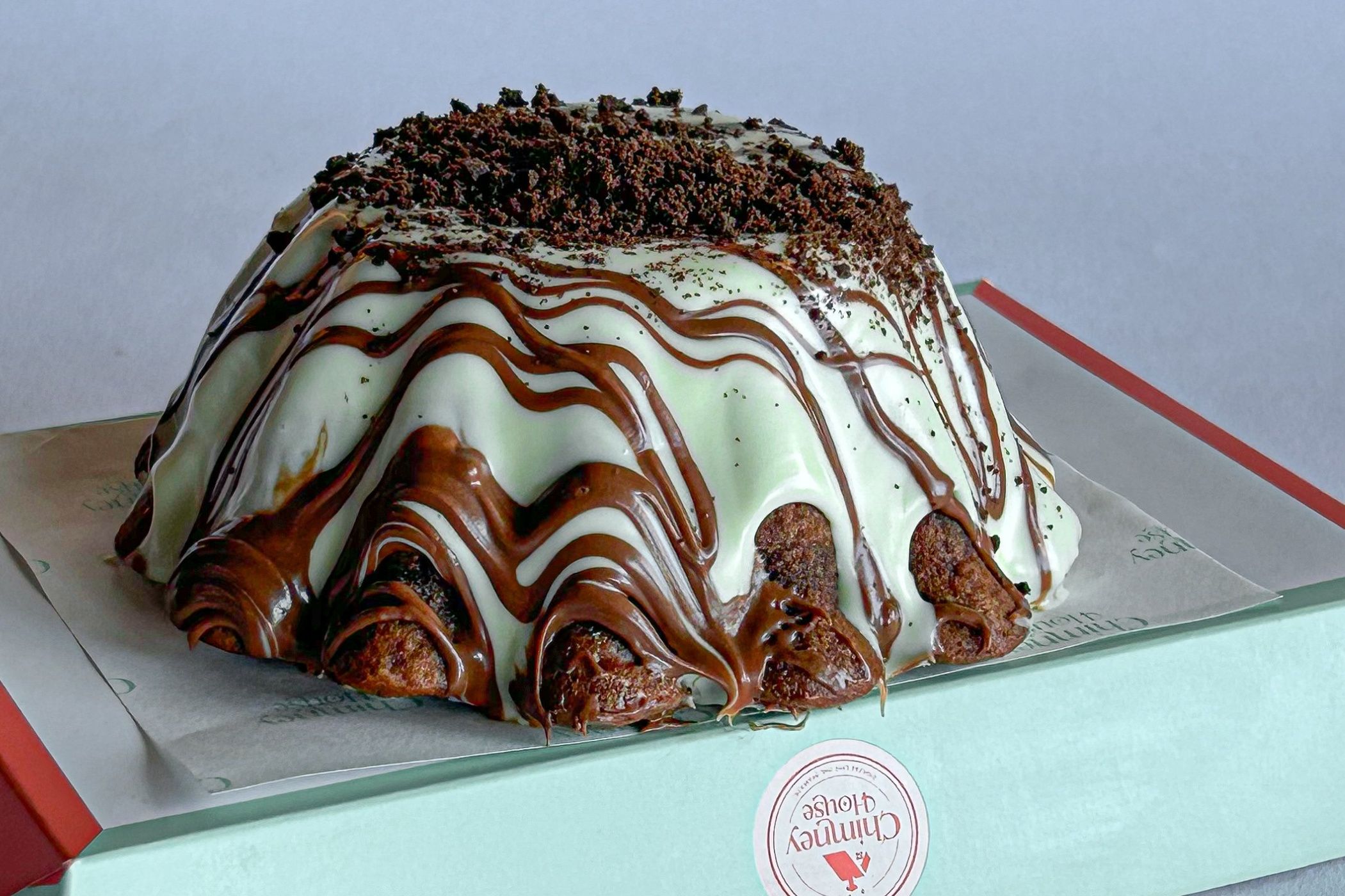 White chocolate molten