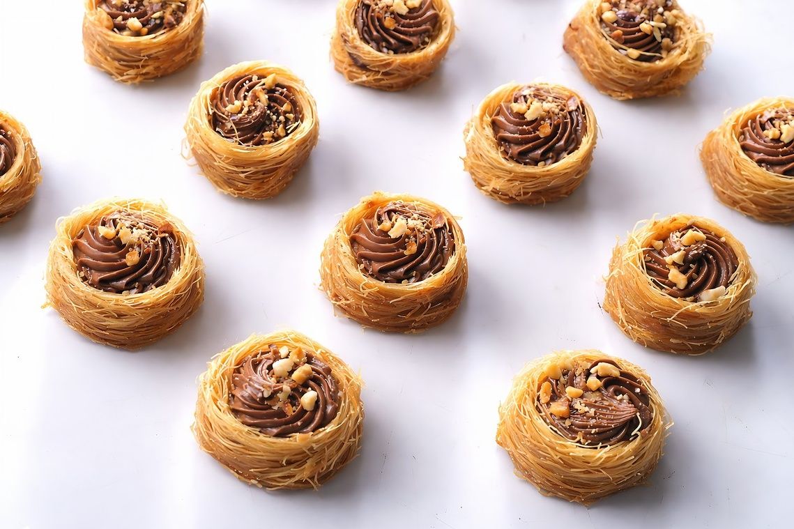 Konafa Asawer Nutella