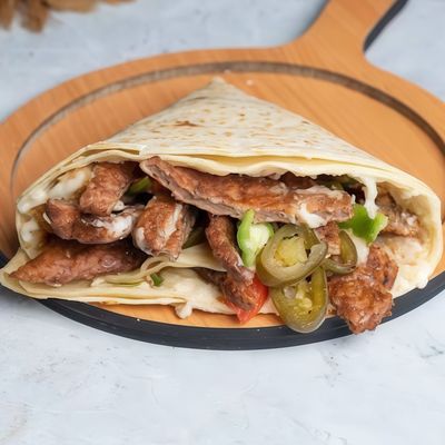 Jumbo Burger Crepe