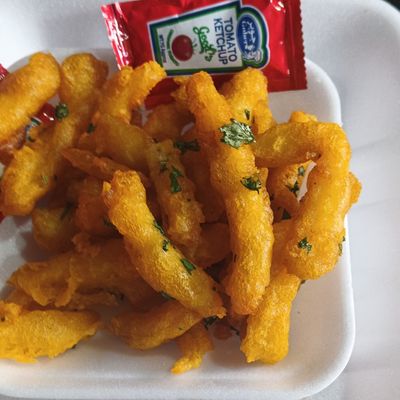طبق بطاطس بالجمبري