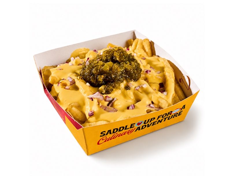 Messy fries