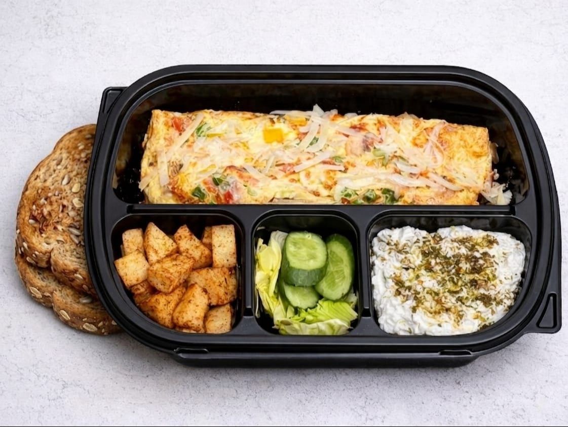 Omelette Fritatta Box