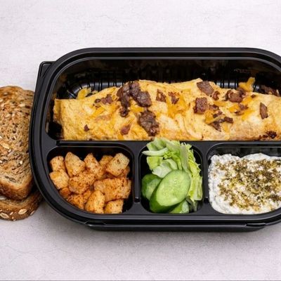 Gourmet Roast Beef Omelet Power Box - 526 Calories