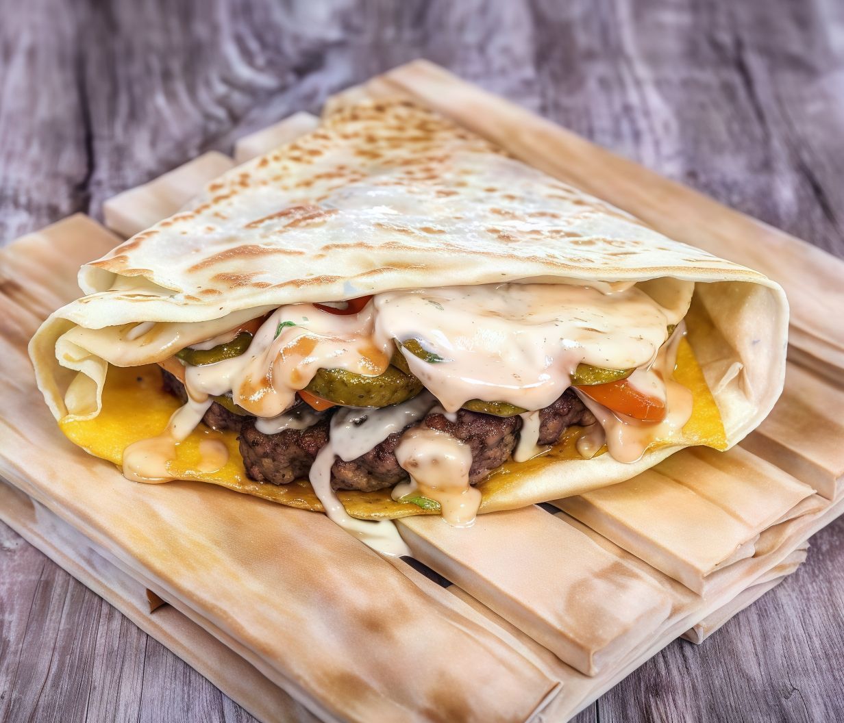 Burger Crepe
