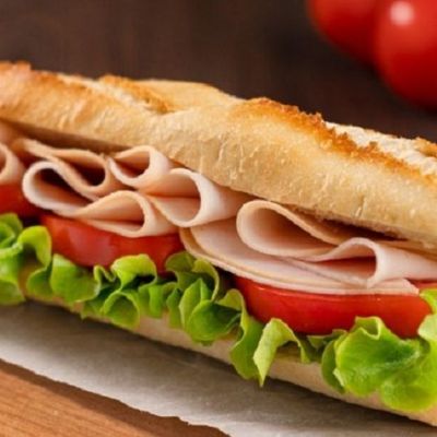 Smoked Meat Strip Sandwich