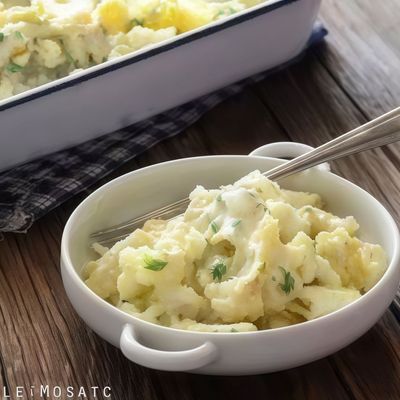 Mashed With Roumi Cheese