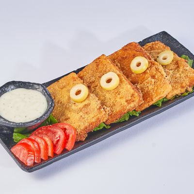 Fried Roumi Cheese
