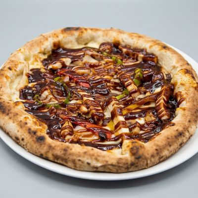 Pollo Barbeque pizza