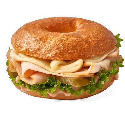 Turkey & Cheese Bagel