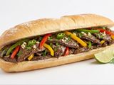 Liver sandwich with lamb tail fat