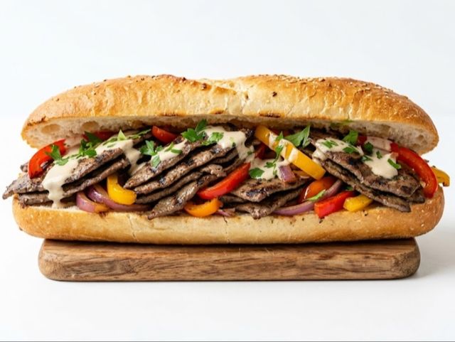Grilled Liver Sandwich