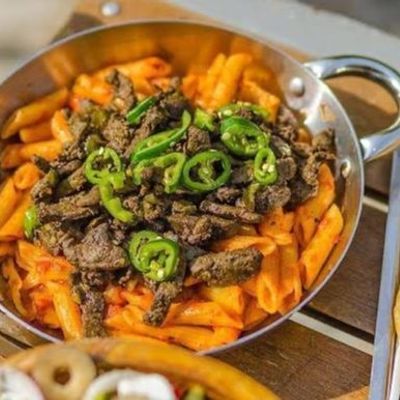 Red Sauce Pasta With Liver