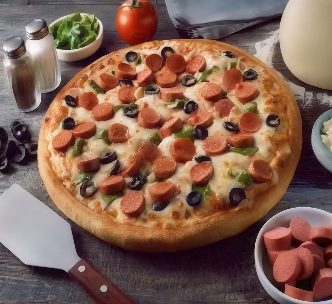 Hot Dog Pizza