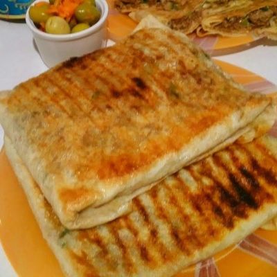Syrian Hawawshi With Cheese