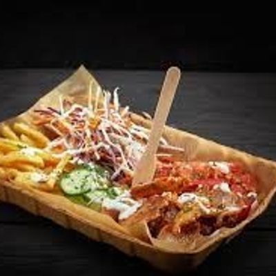 Shawarma and Cheese Fries Box