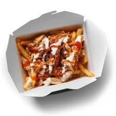 Shawarma Fries and Mixed Cheese Box