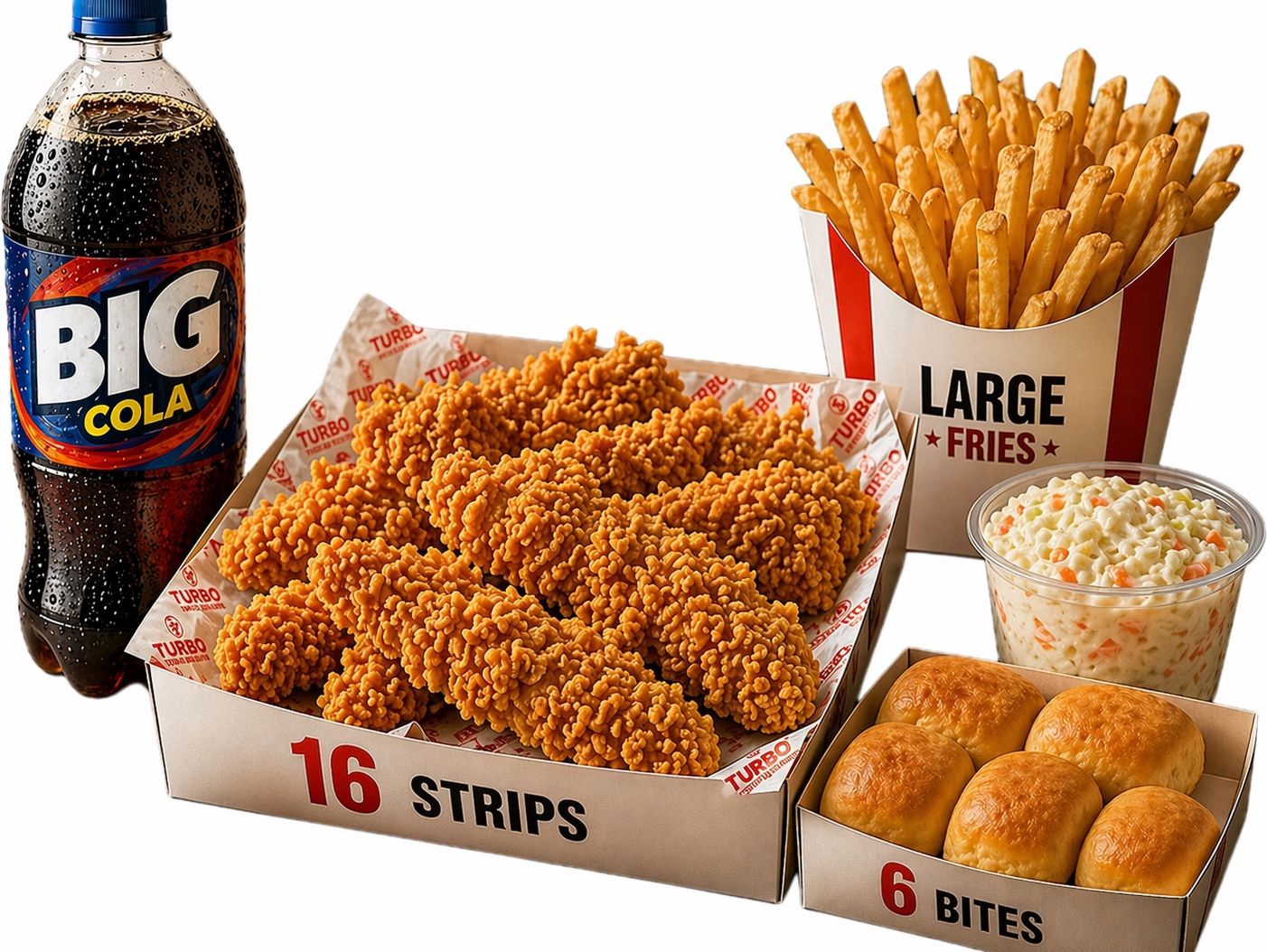 Strips Family Meal 16 Pieces