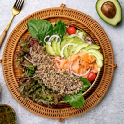 Salmon QUINOA SALAD