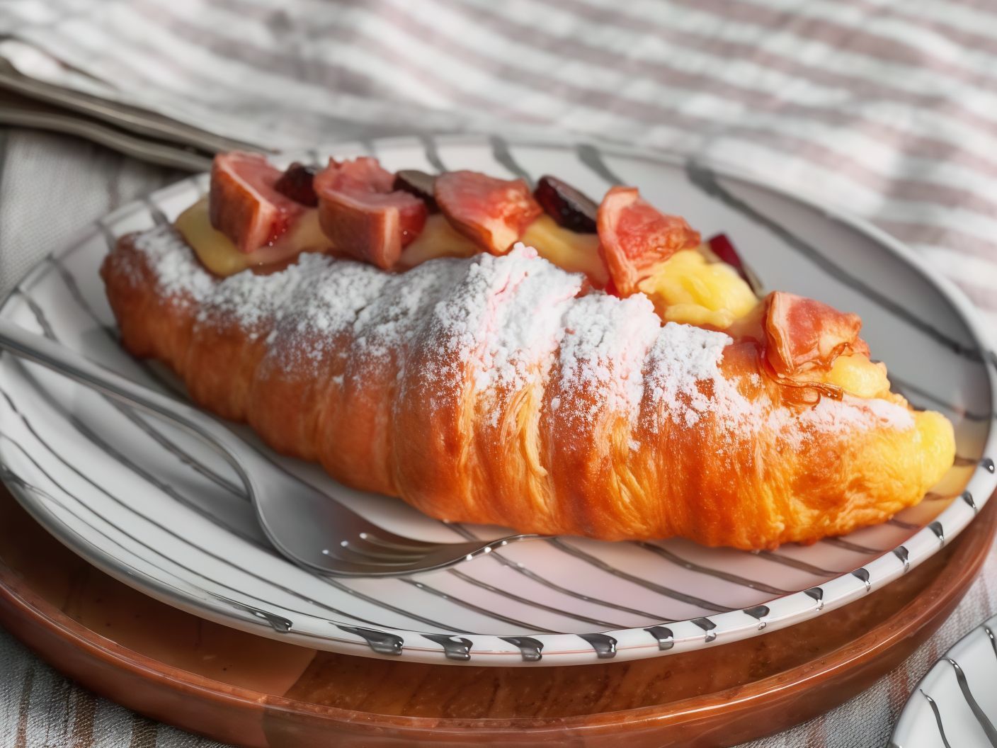 Fruit Croissant