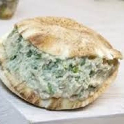Baba Ghanouj sandwich