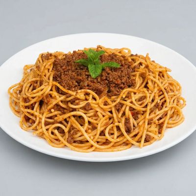 Minced spaghetti