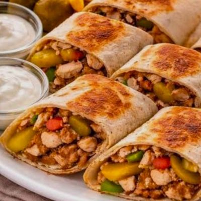 Syrian Grilled Chicken Shawarma