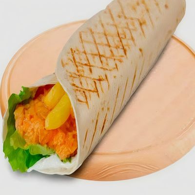 Potatoes with Syrian strips