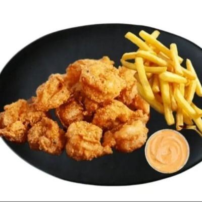 Crunchy Fried Shrimp Platter