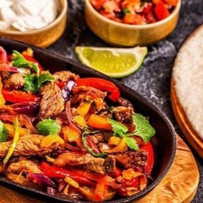 Mix Fajita With Basmati Rice Meal
