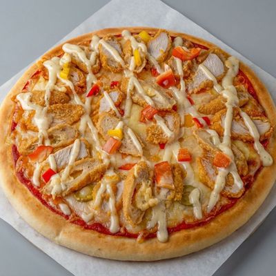 Crispy pizza