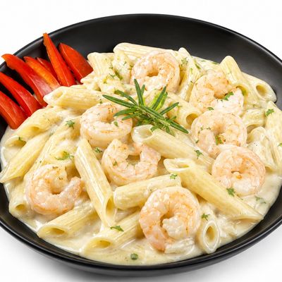 Penne Pasta with Shrimp