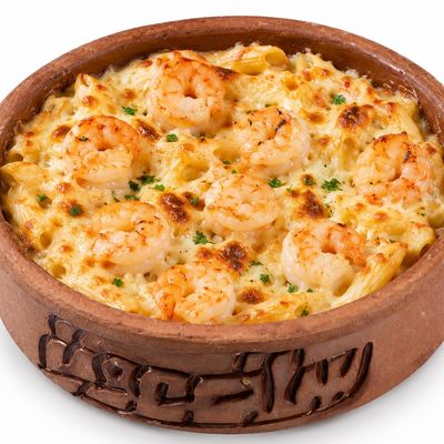 Shrimp Penne Pasta Casserole