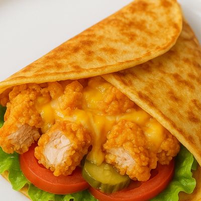 Crispy Chicken Crepe