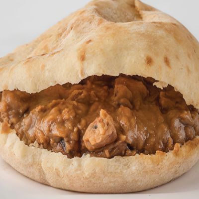 Foul with sauce Sandwich