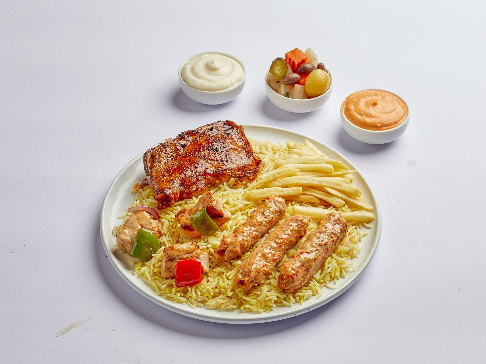 Mix Grilled Chicken Meal