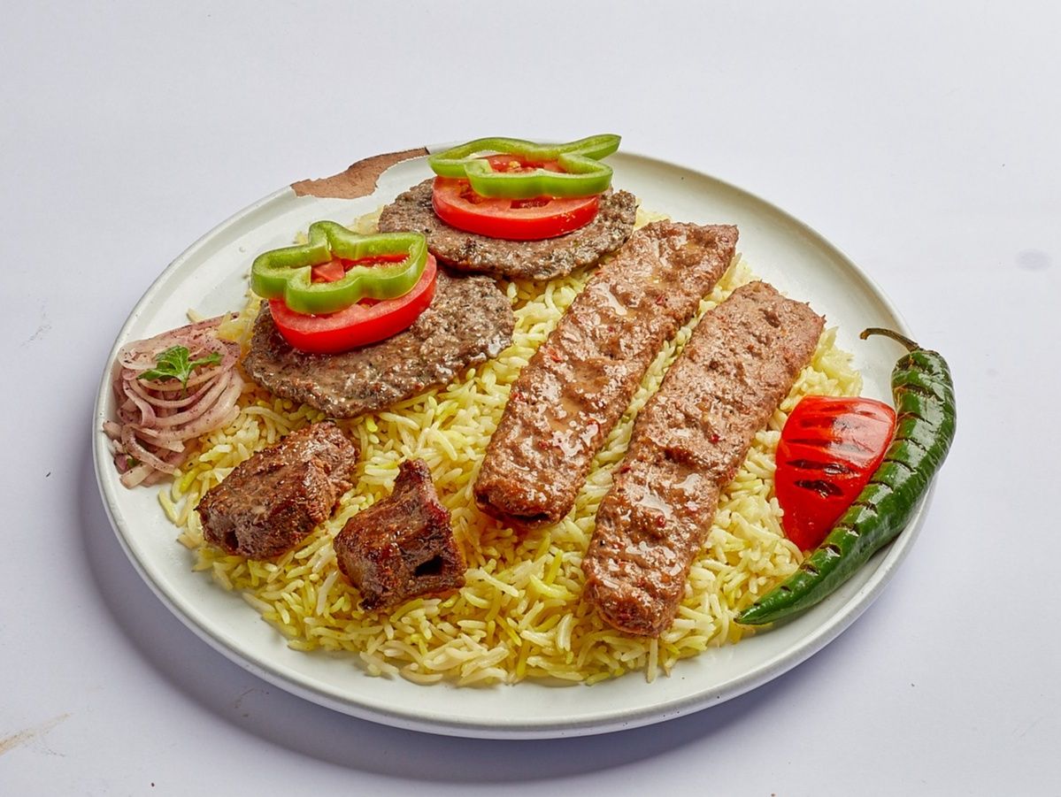 Kabab W Kofta Meal