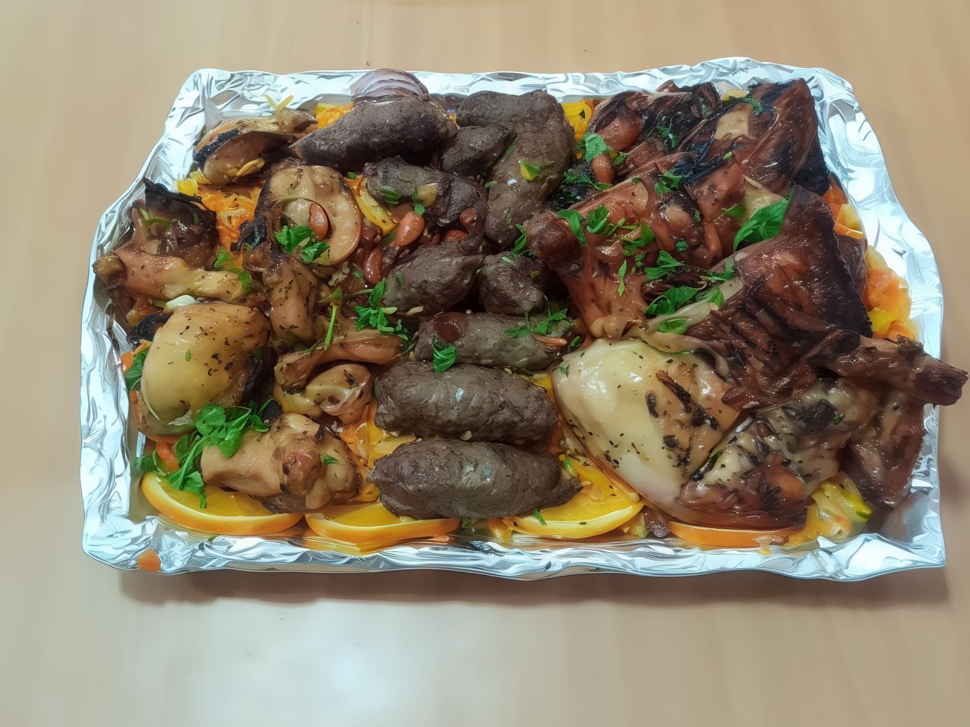 Family Meal Tray