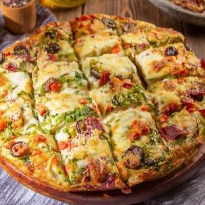 Oriental Chicken BBQ Pizza