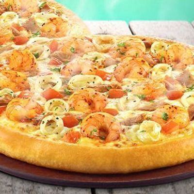 Italian Shrimp Pizza